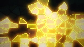 Stained Neon vibe — Voronoi + EdgeGlow